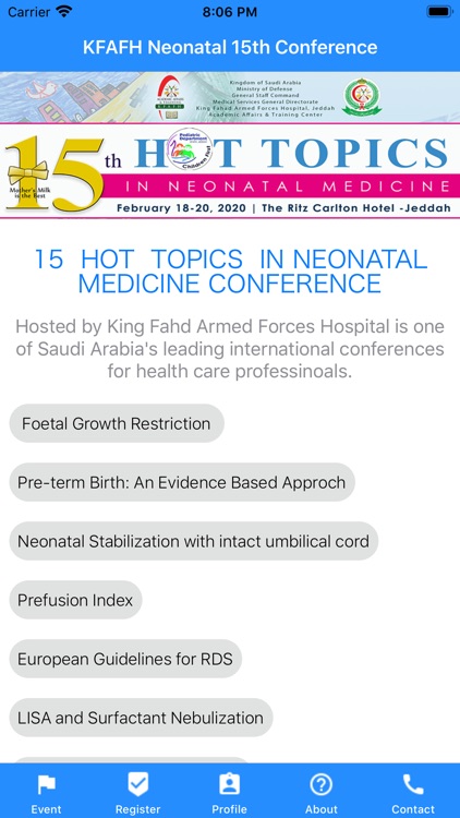 15th Neonatal Conference