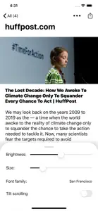 Feather - save articles! screenshot #4 for iPhone