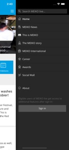 MEIKO live screenshot #2 for iPhone