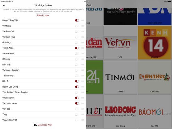 Tin nóng - Tin tức thời sự VN iPad screenshot 5 - News app
