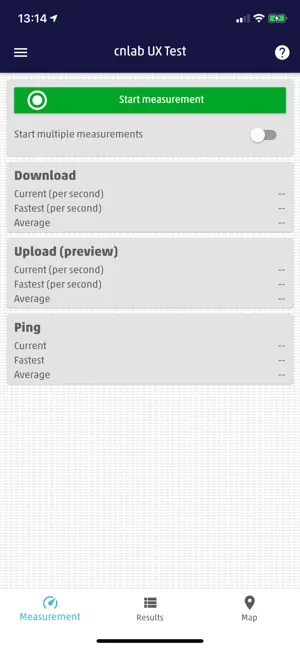 cnlab UX Test screenshot 1