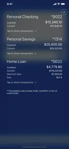 WTC Mobile Banking screenshot #1 for iPhone