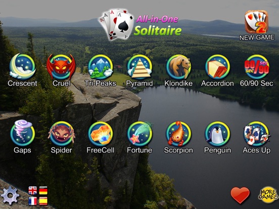 All-in-One Solitaire Pro iPad app afbeelding 1
