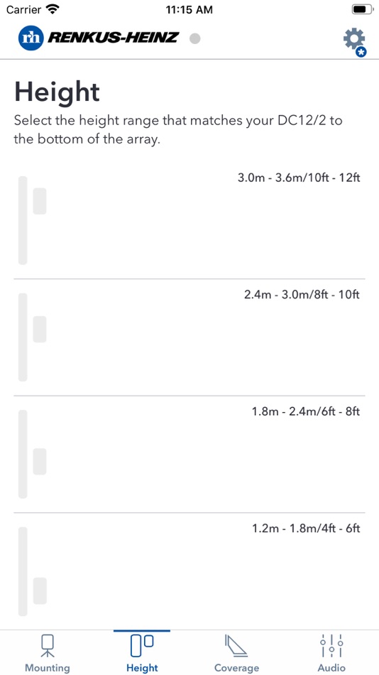 #2. RH:APP (iOS) 由: Renkus-Heinz