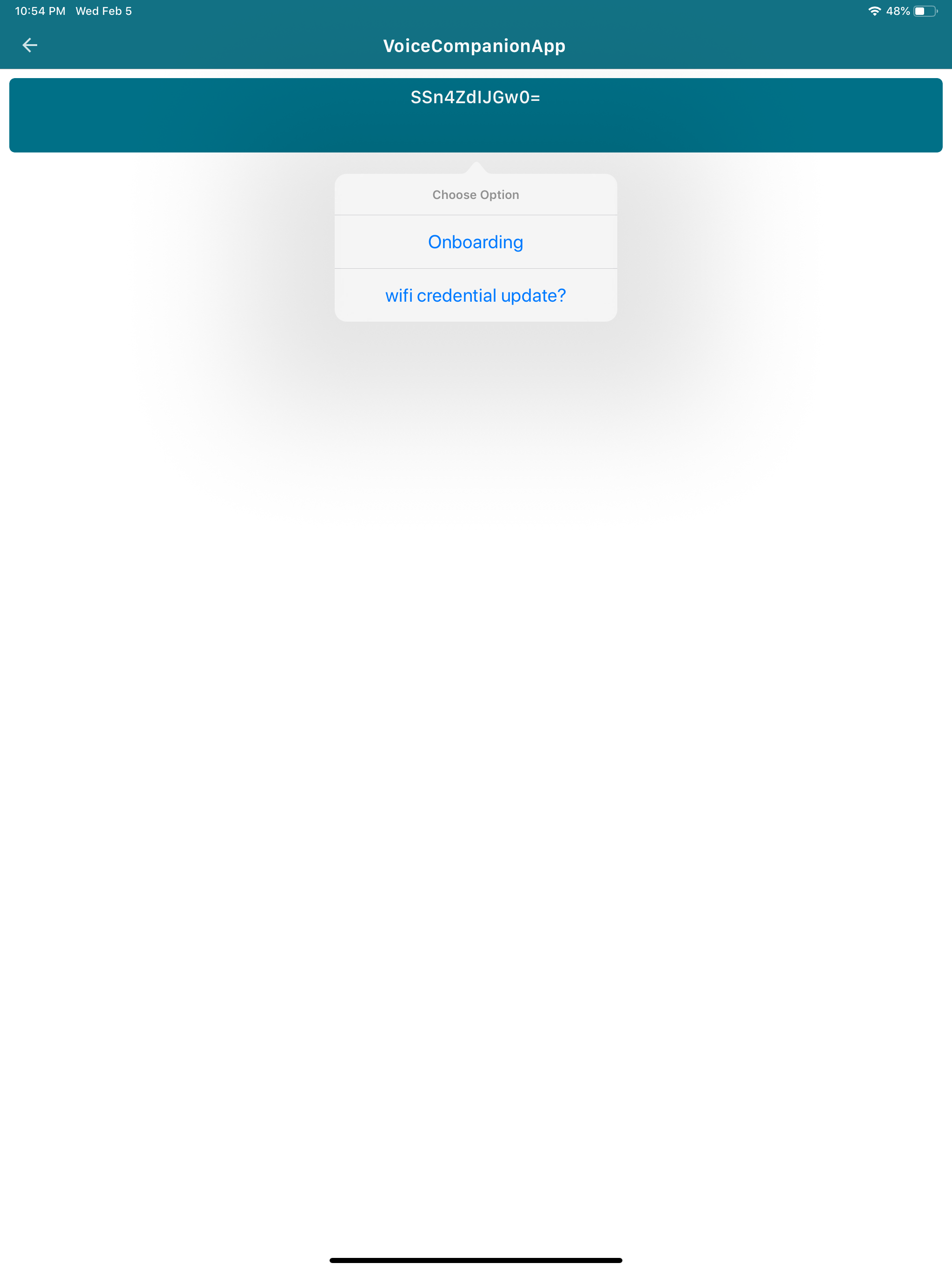 NXP Voice Companion App