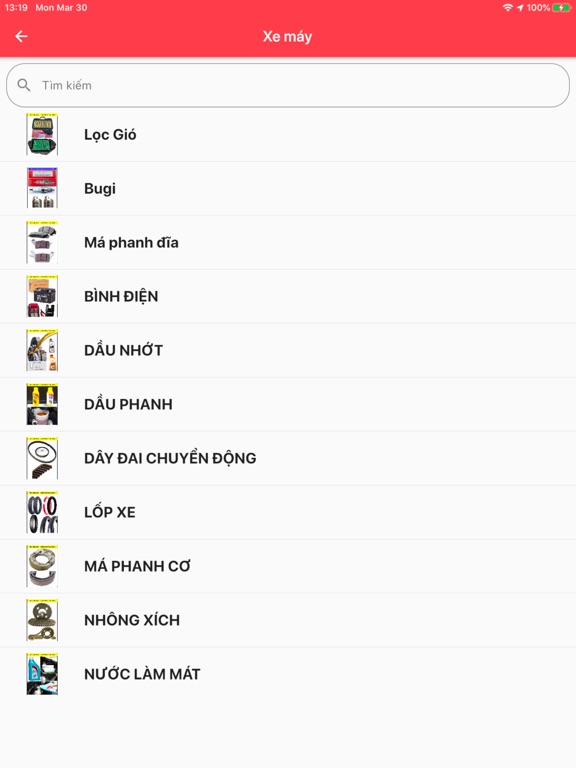 Screenshot #4 pour Tư Vấn Phụ Tùng