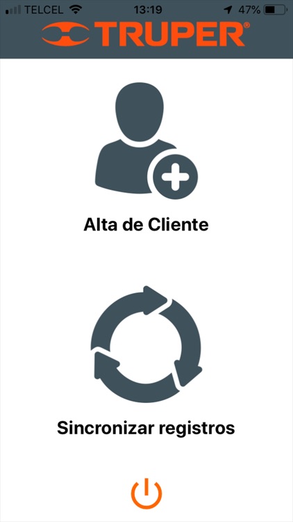 Truper Alta de Clientes