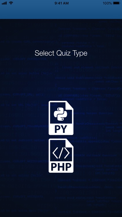 Quiz: PHP Python