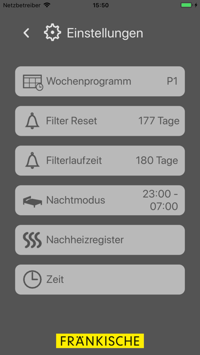 profi-air cockpit iPhone screenshot