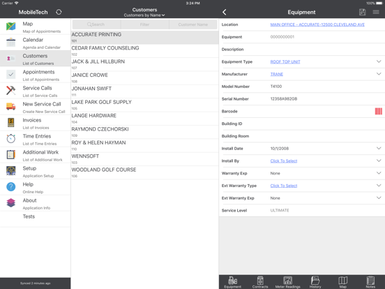 Screenshot #5 pour MobileTech R7.5 for Signature