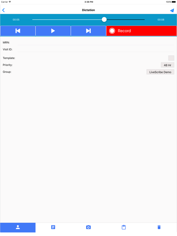 Screenshot #6 pour ScribeMobile