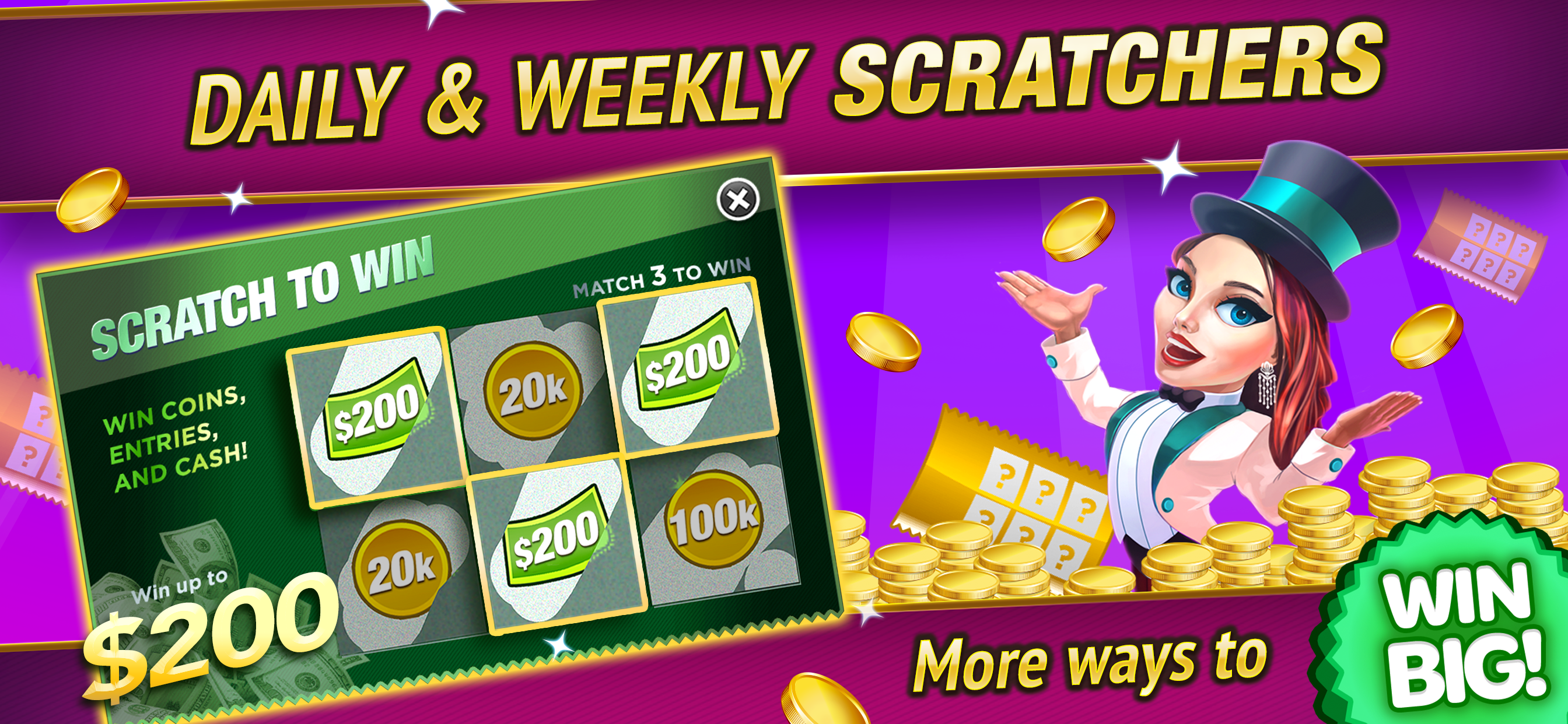 SpinToWin Slots & Sweepstakes