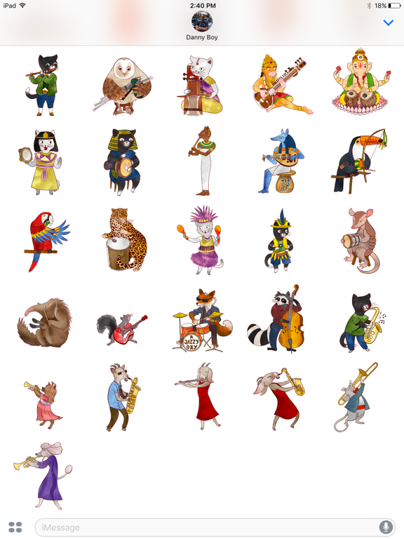 Screenshot #5 pour Jazzy Animal Musicians