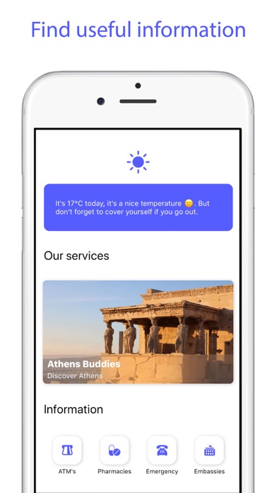 How to cancel & delete Athens Buddy from iphone & ipad 1