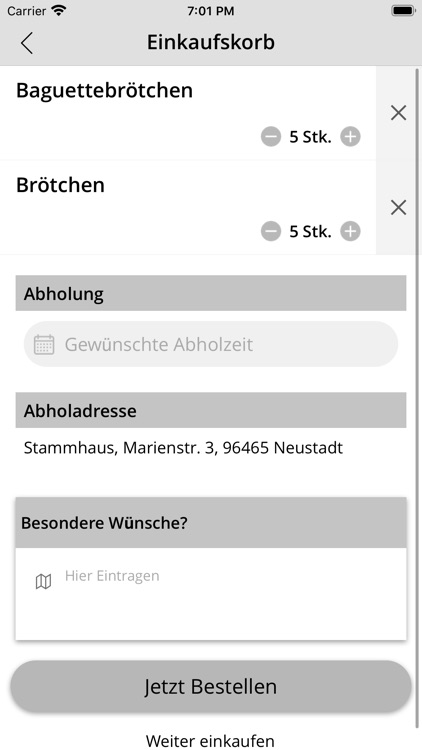 Luther-BestellApp screenshot-3