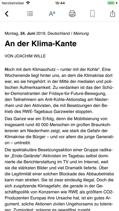 FR Digitale Zeitung screenshot 4 of 5