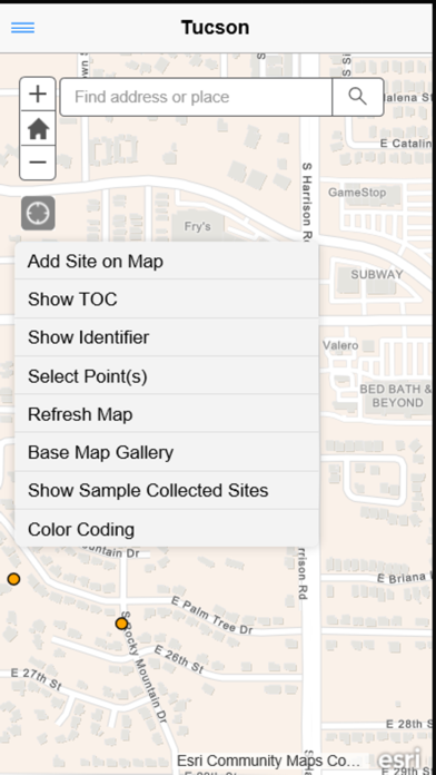 SAMS Stormwater Screenshot