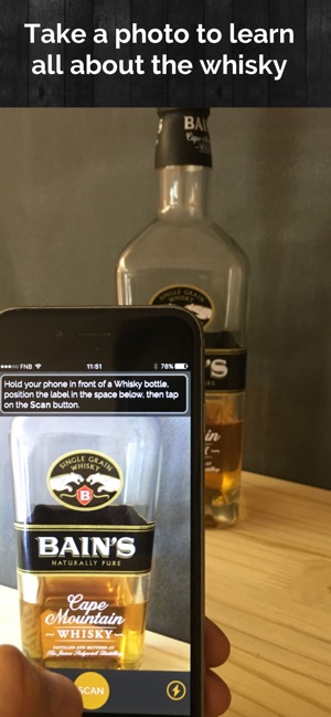 Whizzky Whisky Scanner dans l'App Store