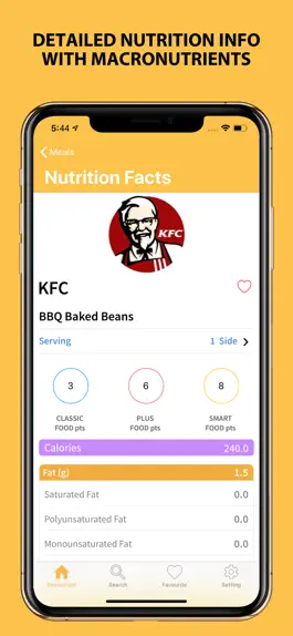 Game screenshot NutriSmart - Fast Food Tracker apk