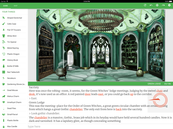 Screenshot #6 pour Jinxter by Magnetic Scrolls