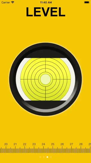 Скриншот Уровень строительный LEVEL App на iPhone 4