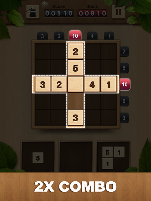 TENX - Wooden Number Puzzle screenshot 7