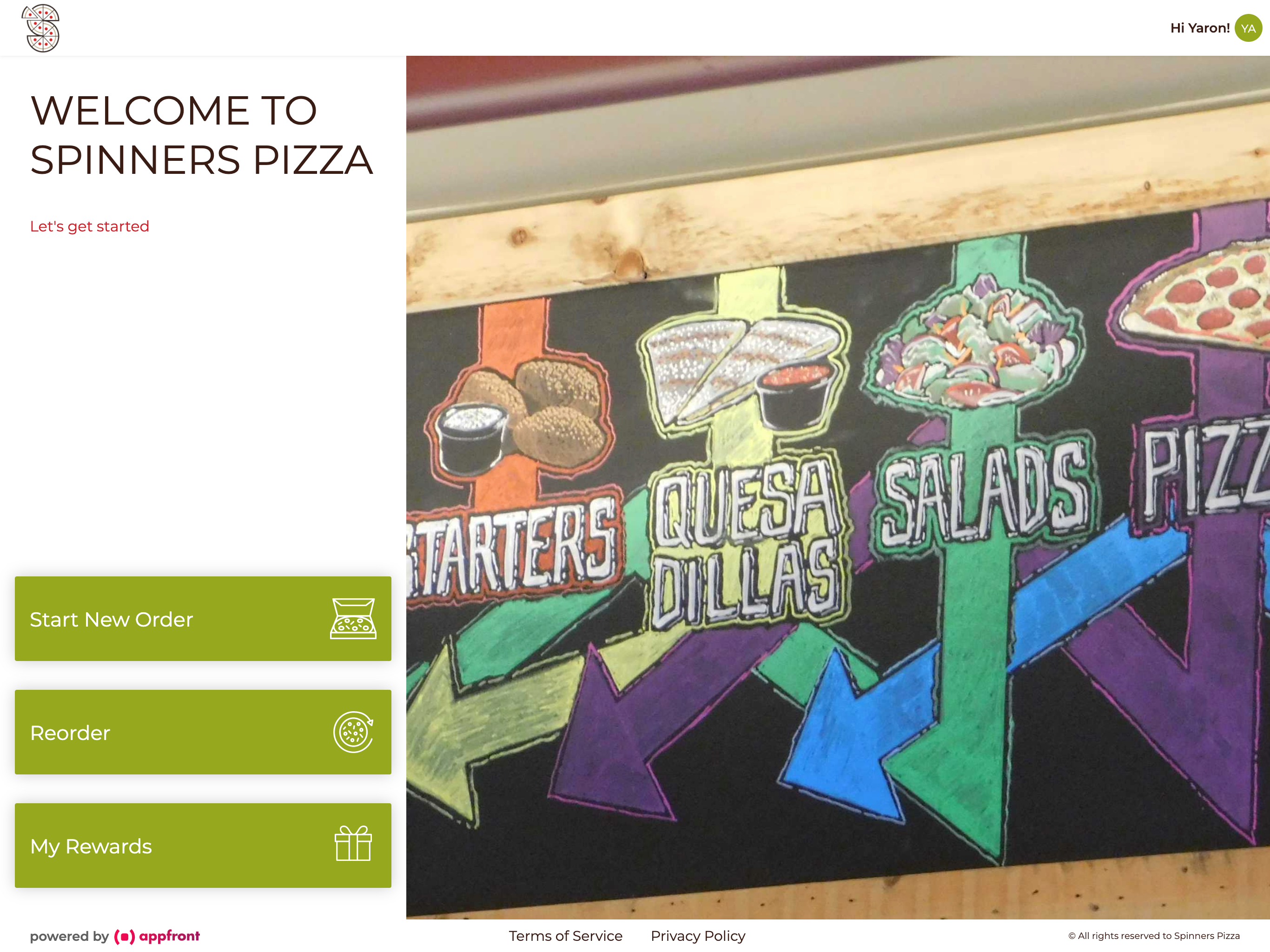 Spinners Pizza