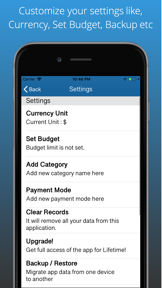 Expense & Income Money Manager screenshot