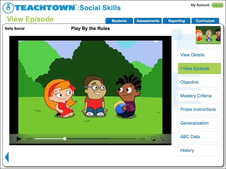 TeachTown Social Skills