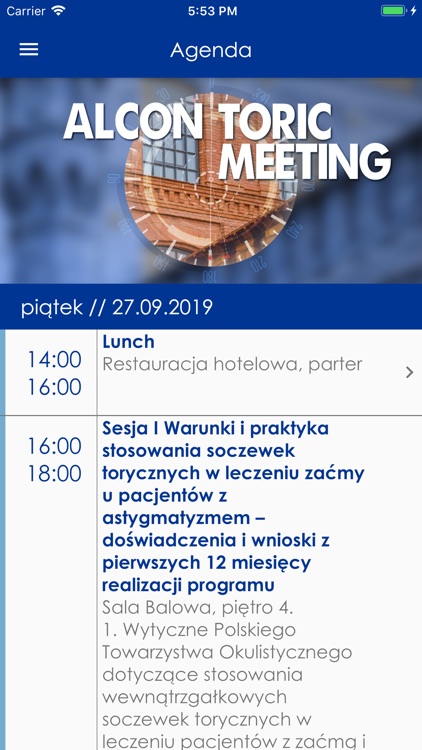 Alcon Toric Meeting 2019