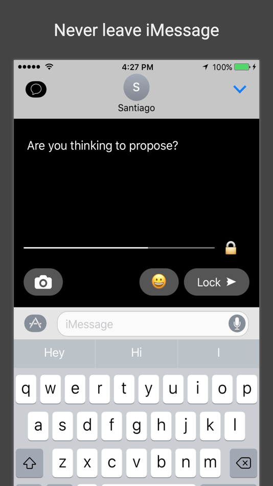 #3. Black SMS - Protected Texts (iOS) 由: Tyler Weitzman