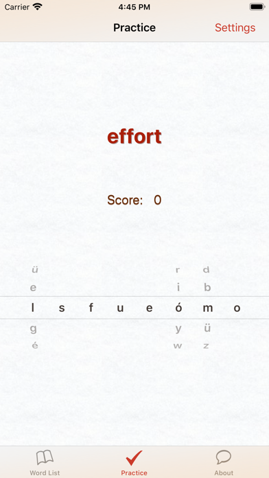 Screenshot #3 pour Spanish Word of the Day HD