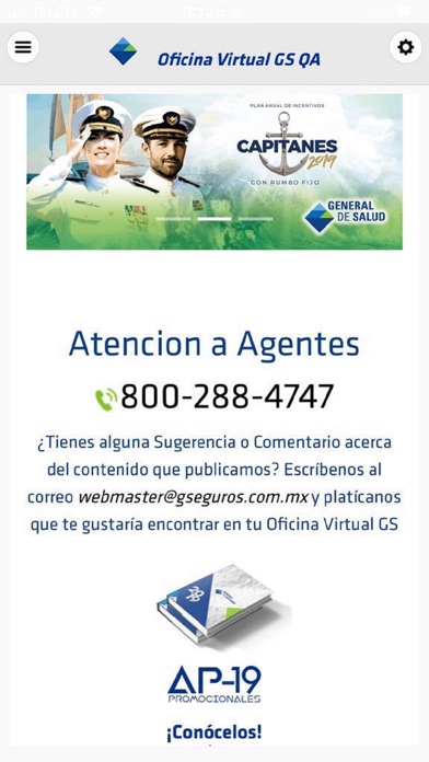 Screenshot #2 pour GS Agente Movil