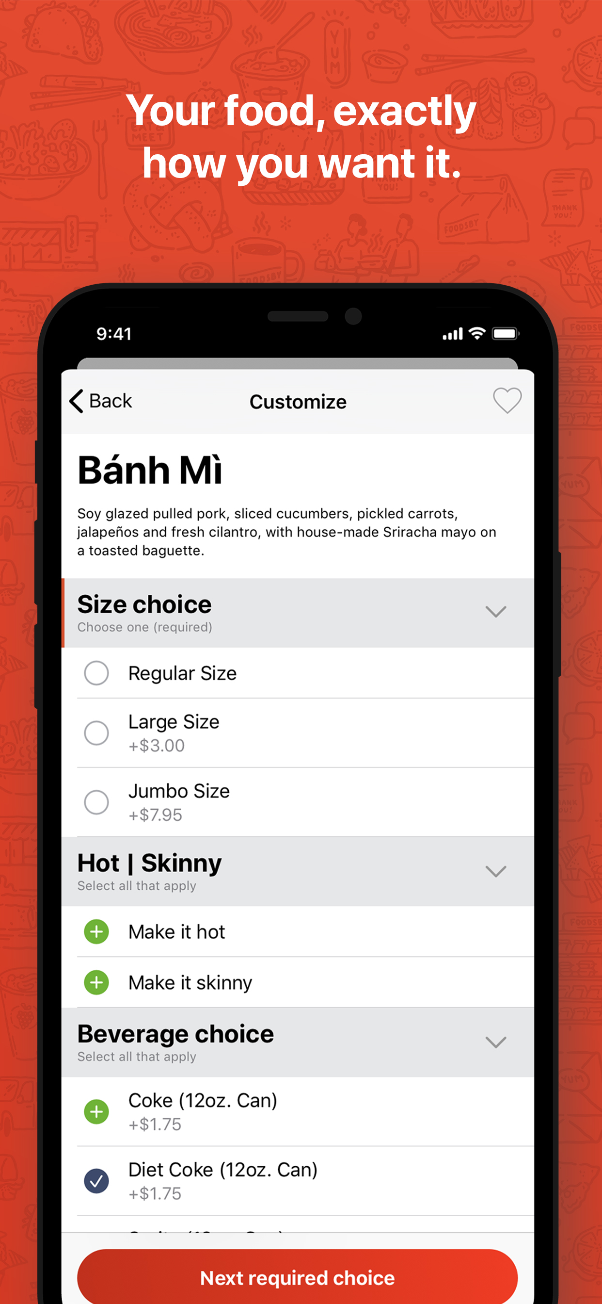 Foodsby: Local Food Delivery screenshot 4
