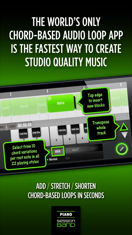 SessionBand Piano 1 screenshot 2 of 5