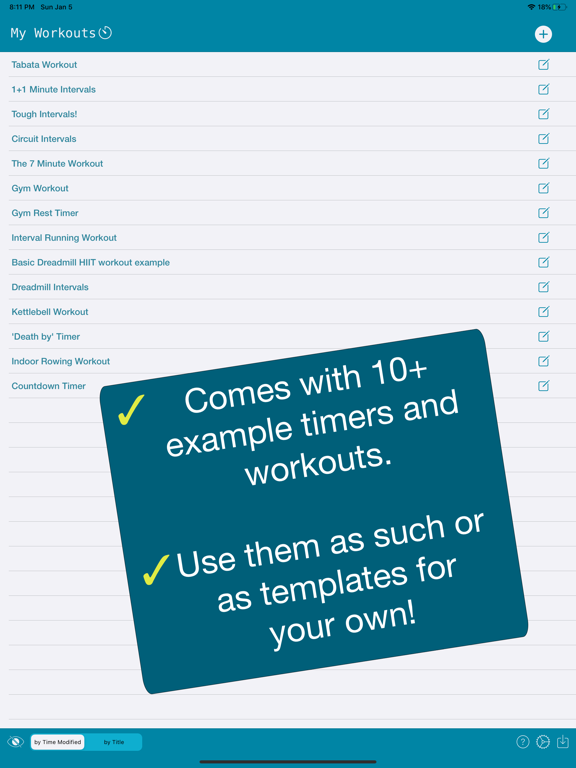 Ultra Intervals Workout Timer iPad screenshot 5 - Health & Fitness app