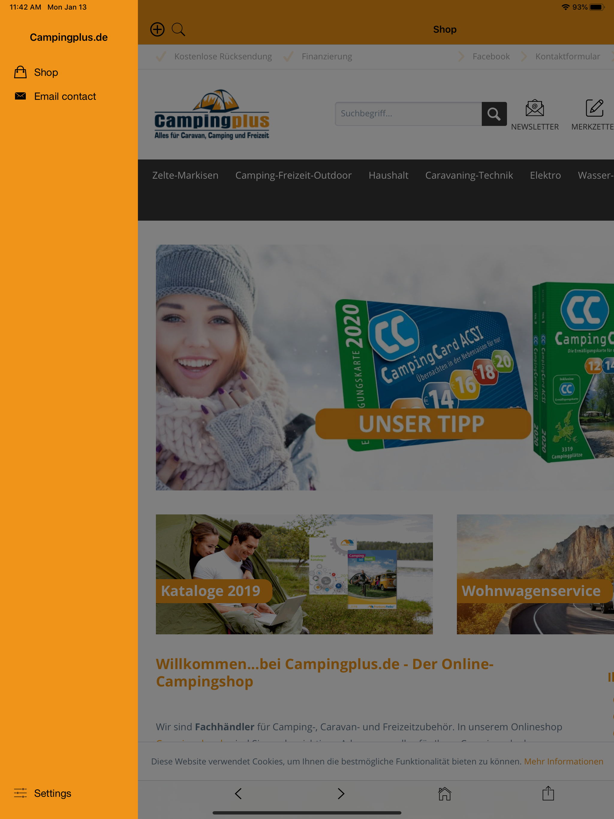 Campingplus.de screenshot 5
