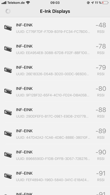 infsoft E-Ink Writer