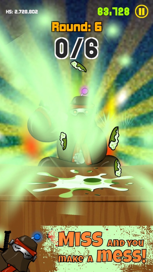 #4. Ninja Robo Chef (iOS) Przez: TapMafia