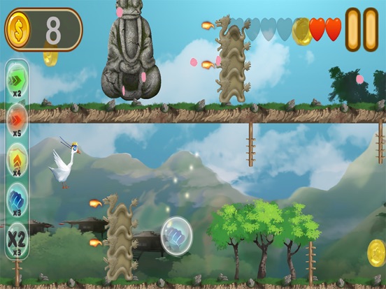 Screenshot #4 pour Goose Runner Hard Platformer