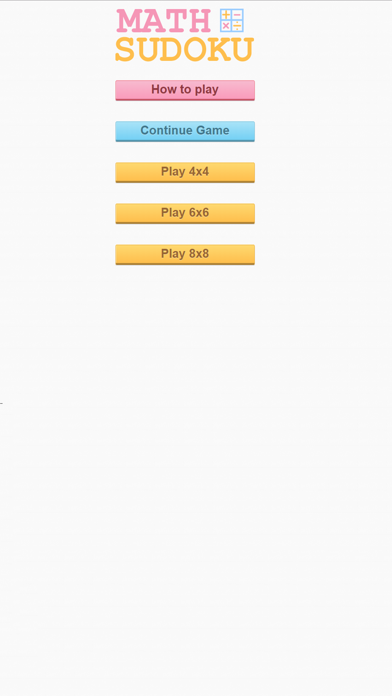 Screenshot #1 pour Math Sudoku