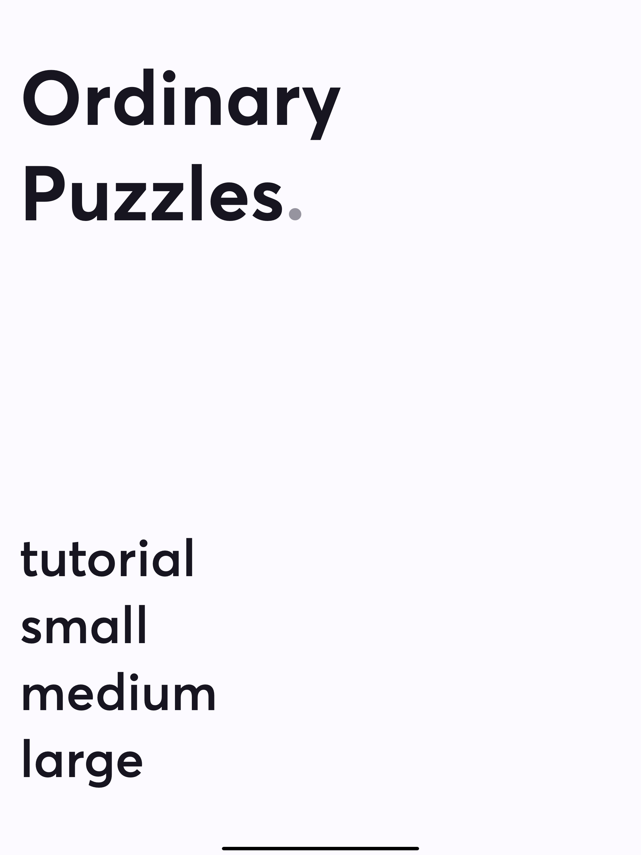 Ordinary Puzzles screenshot 8