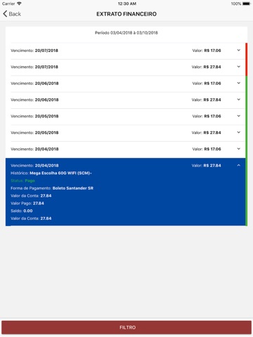 App screenshot