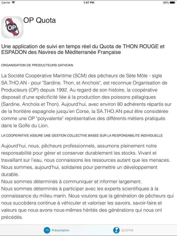 Screenshot #4 pour OP Quota