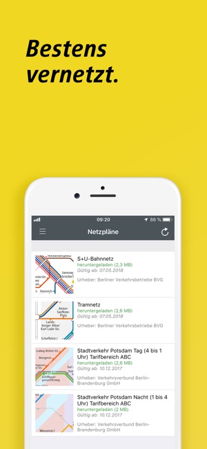 BVG FahrInfo Plus Berlin(圖7)-速報App