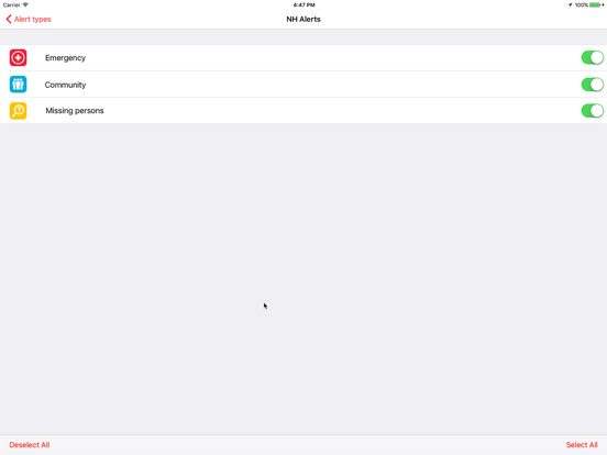 Screenshot #5 pour NH Alerts