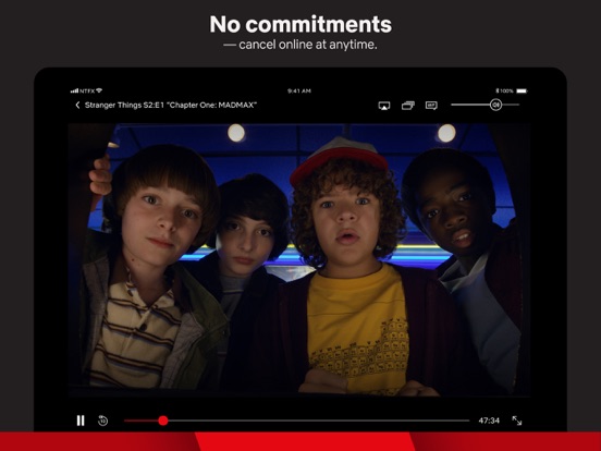 iPad Image of Netflix