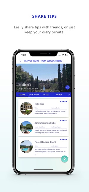 Wowanders - Smart Travel Diary(圖2)-速報App