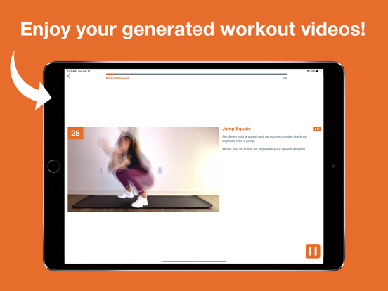 Screenshot #5 pour Touch Me - Custom Workouts