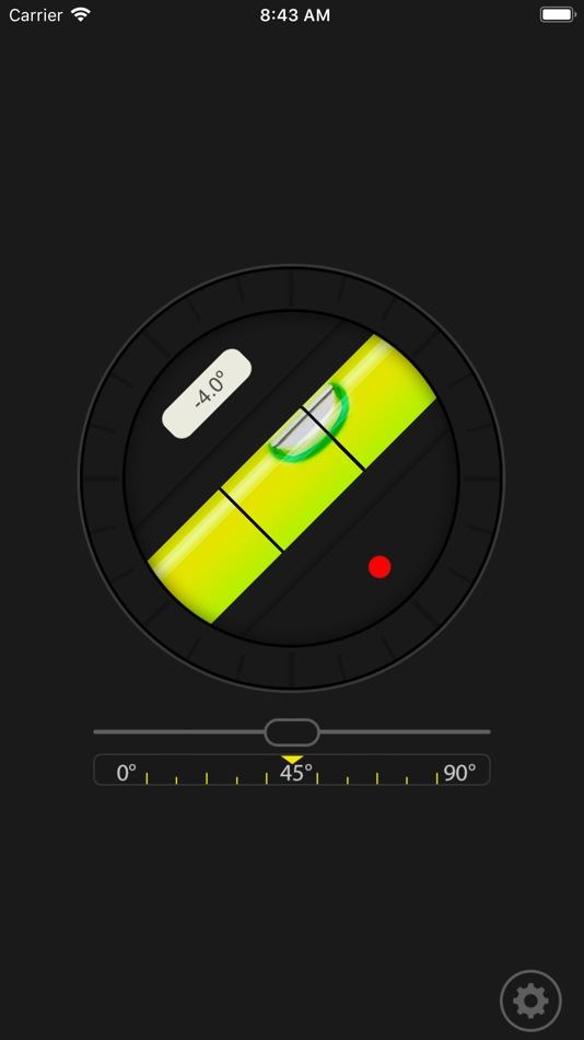 #2. Level - Spirit level (iOS) Podle: Dominic Rodemer